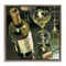 Stupell Industries Elegant White Wine Still Life Floating Frame By Stefano Ferreri